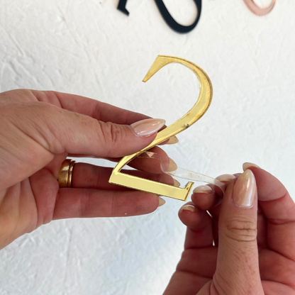 Modern Acrylic Numbers