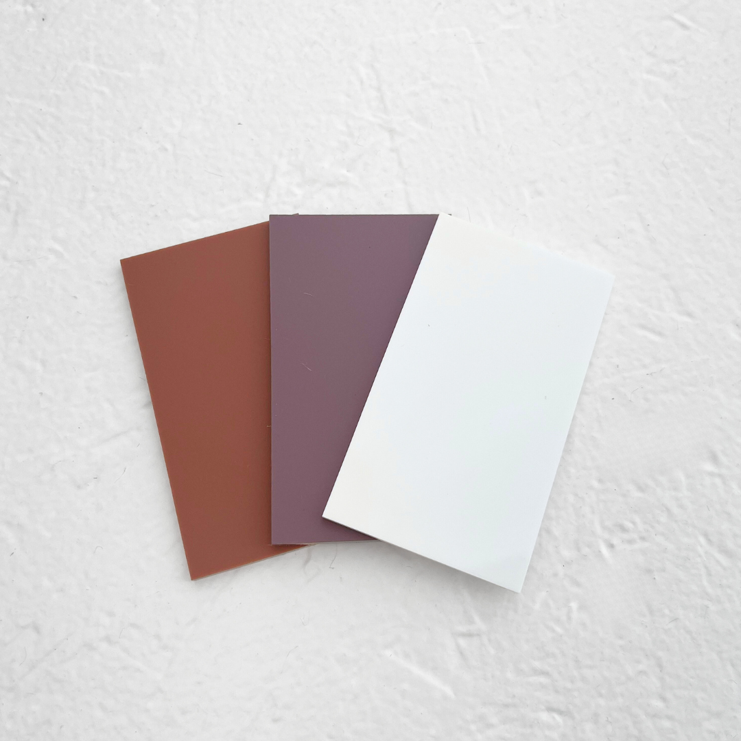 Rectangle Place Card Acrylic Blank