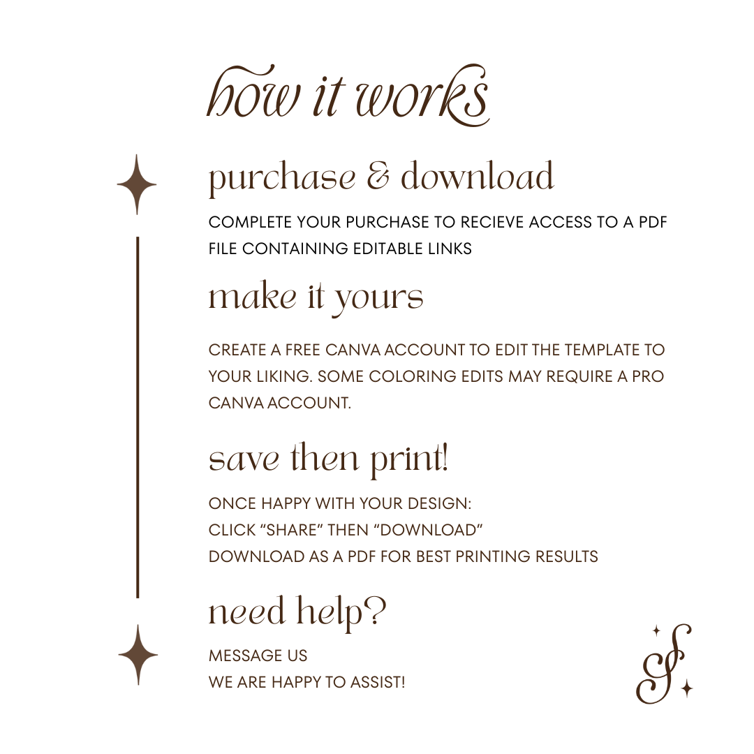 Sloane Collection Folded Program