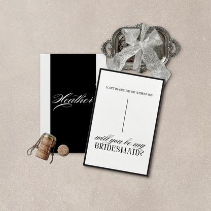 Sloane Collection Bridesmaid Proposal