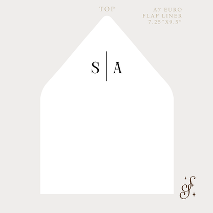 Sloane Collection Wedding Invitation Template