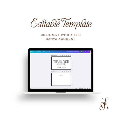 Sloane Collection Thank You Card