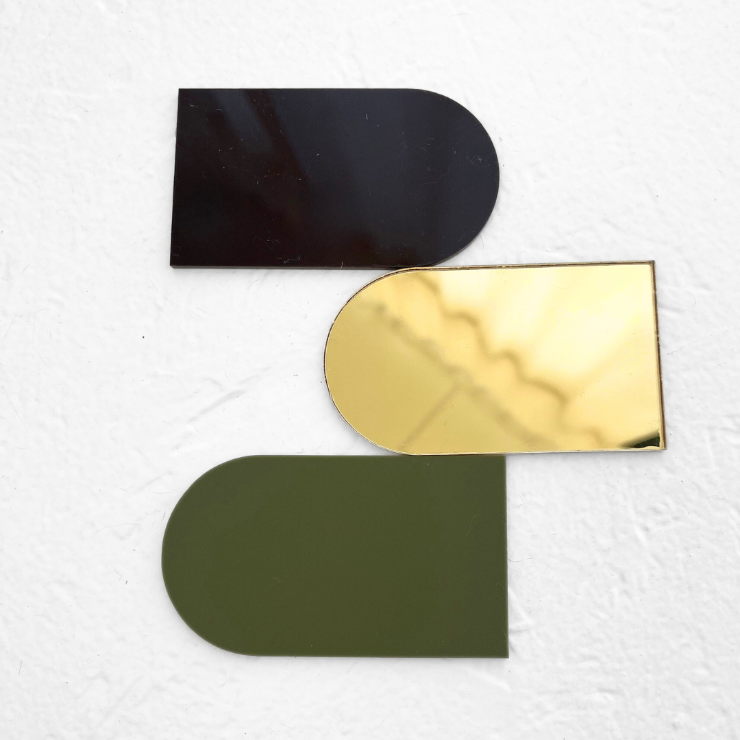 Tab Place Card Acrylic Blank