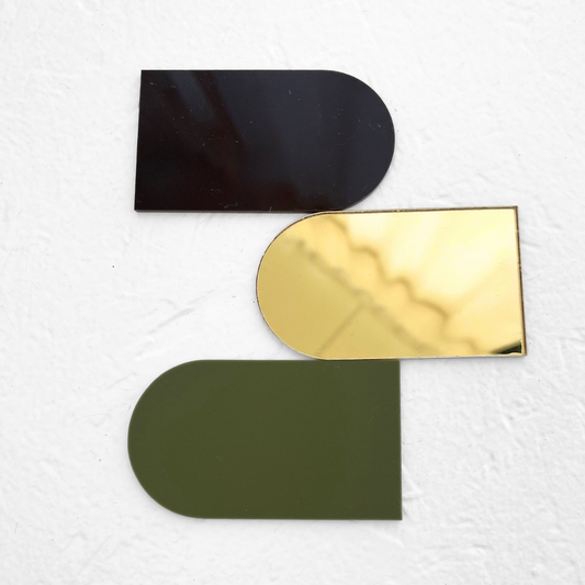 Tab Place Card Acrylic Blank