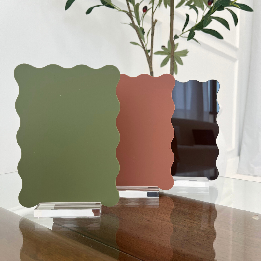 Wavy Acrylic Blank